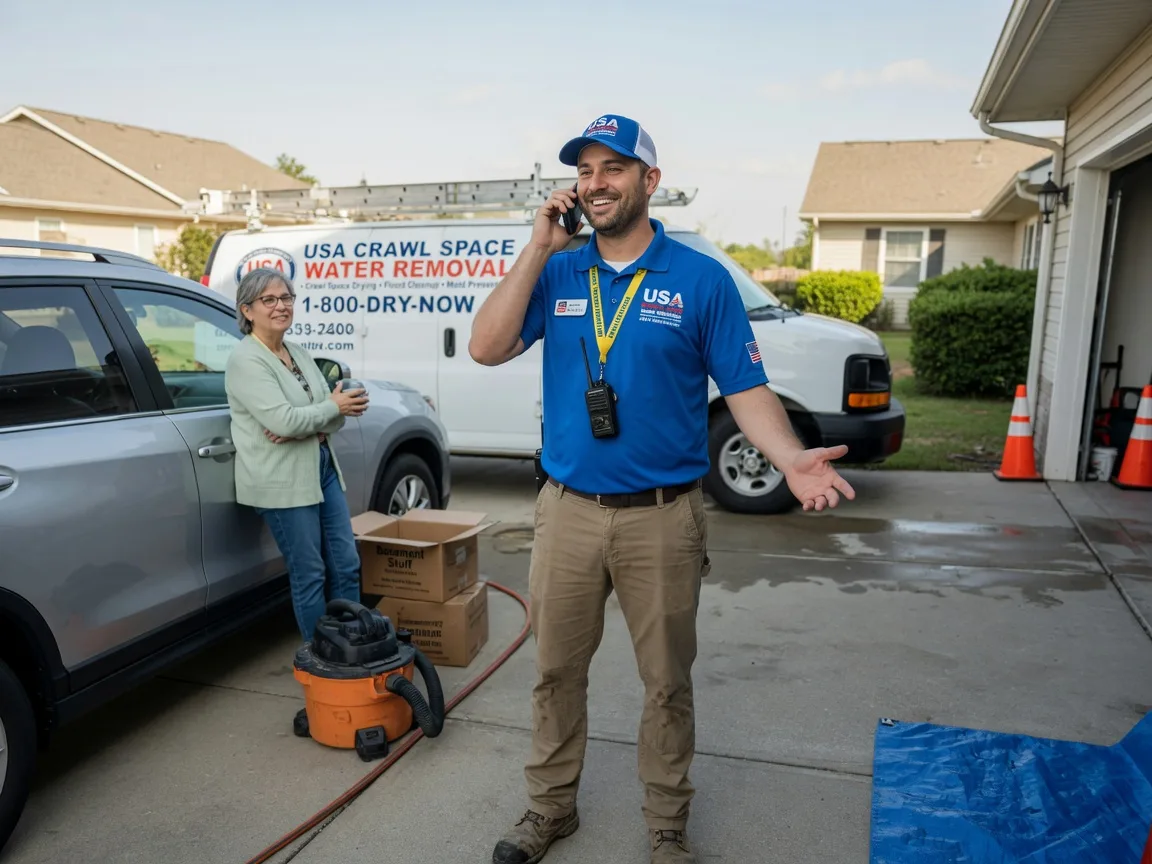 Crawl Space Water Removal Lawrence, MS FAQs